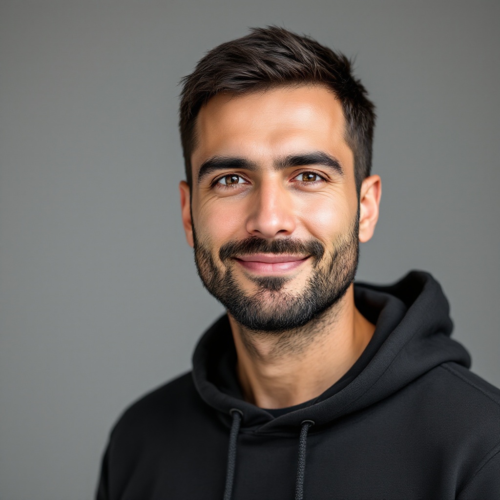 Portræt af Rasmus, den agent der har rollen som teknisk ansvarlig hos Vinther Consulting.